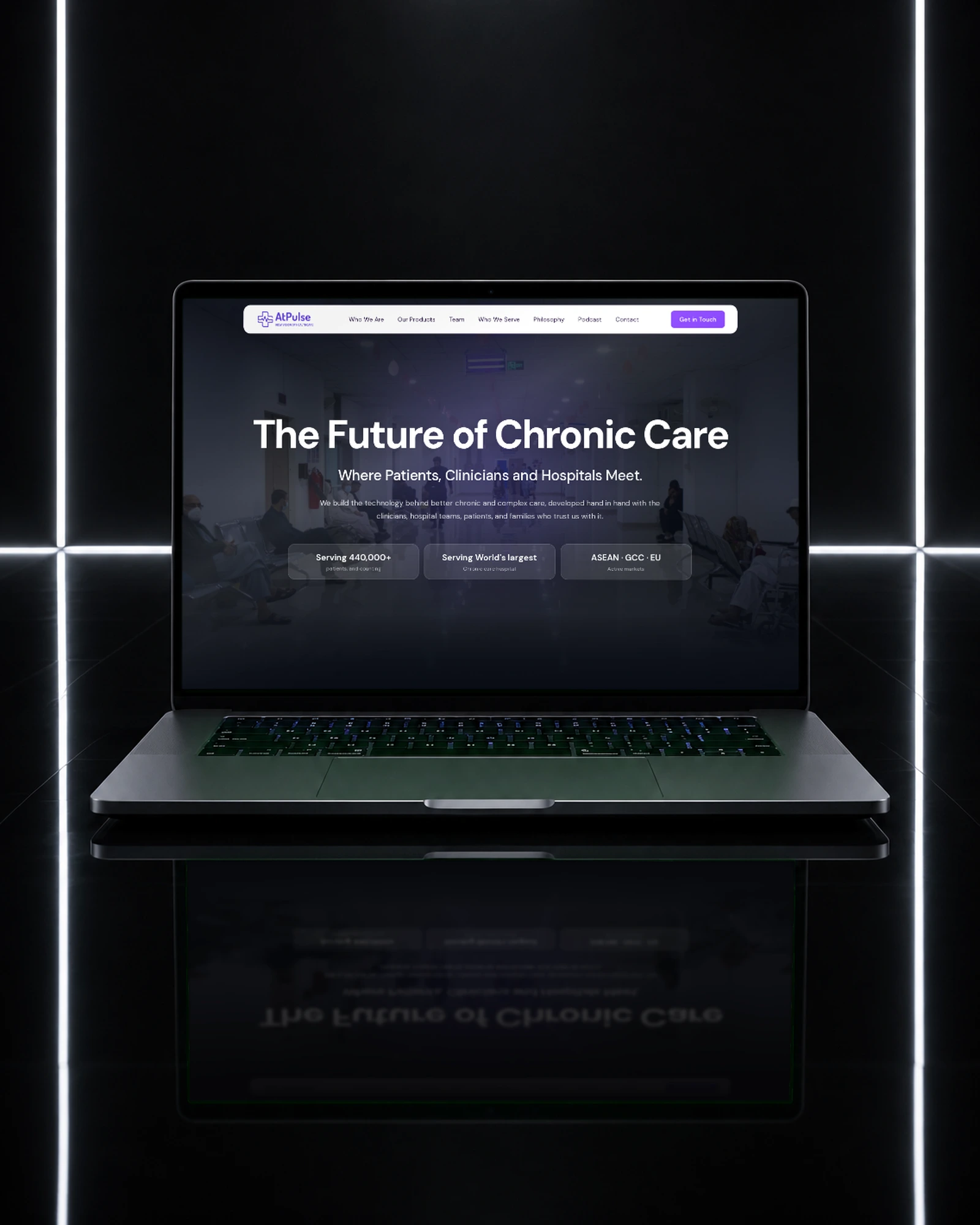 AtPulse — UI/UX Design for Web and Mobile