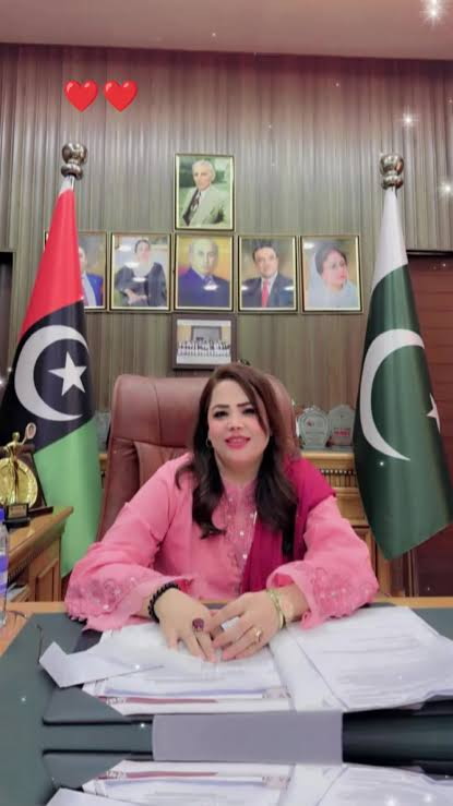 Saima Agha, MPA, President of Youth Ka Pakistan